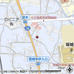 長野県埴科郡坂城町中之条912周辺の地図