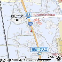 長野県埴科郡坂城町中之条551周辺の地図