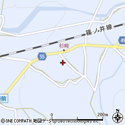 長野県東筑摩郡筑北村坂井272周辺の地図