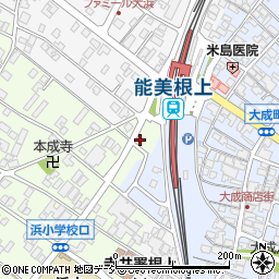 石川県能美市中町申62周辺の地図
