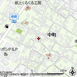 石川県能美市中町ツ90周辺の地図