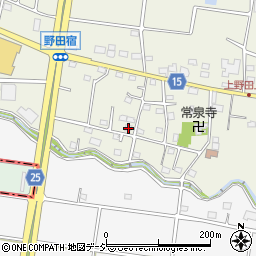 群馬県北群馬郡吉岡町上野田585-10周辺の地図