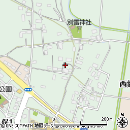 栃木県真岡市西郷38-2周辺の地図