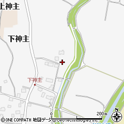 栃木県河内郡上三川町下神主34周辺の地図