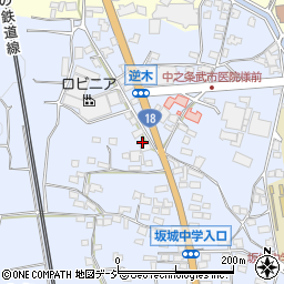 長野県埴科郡坂城町中之条549周辺の地図