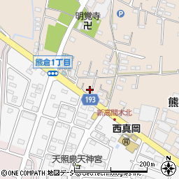 栃木県真岡市熊倉町4875周辺の地図