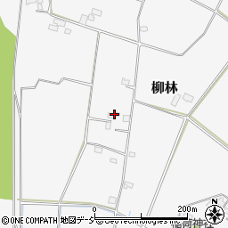 栃木県真岡市柳林387-2周辺の地図