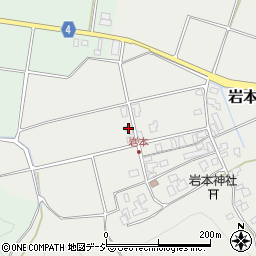 石川県能美市岩本町184周辺の地図