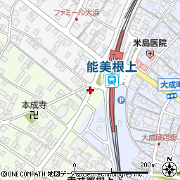 石川県能美市中町（ナ）周辺の地図