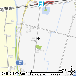 栃木県真岡市西田井1873周辺の地図