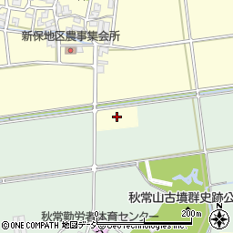 石川県能美市新保町チ周辺の地図