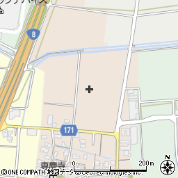 石川県能美市東任田町（中）周辺の地図