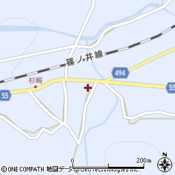 長野県東筑摩郡筑北村坂井362周辺の地図