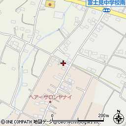 群馬県前橋市富士見町原之郷2387-1周辺の地図