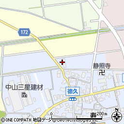 石川県能美市徳久町ホ周辺の地図