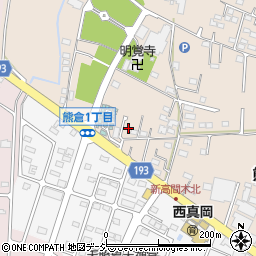 栃木県真岡市熊倉町4973周辺の地図
