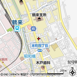 北國新聞社鶴来支局周辺の地図