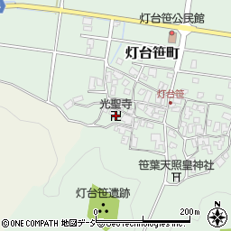 光聖寺周辺の地図
