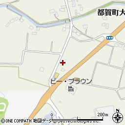 栃木県栃木市都賀町大柿337周辺の地図