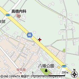 栃木県真岡市西郷85周辺の地図