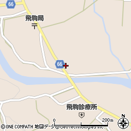 栃木県佐野市飛駒町1383周辺の地図