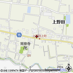 群馬県北群馬郡吉岡町上野田677周辺の地図