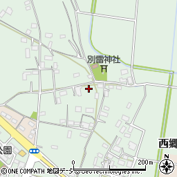 栃木県真岡市西郷41周辺の地図