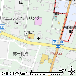 栃木県下野市下古山3328周辺の地図