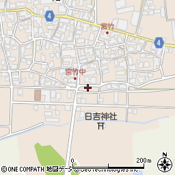石川県能美市宮竹町ロ周辺の地図