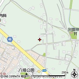 栃木県真岡市西郷64周辺の地図