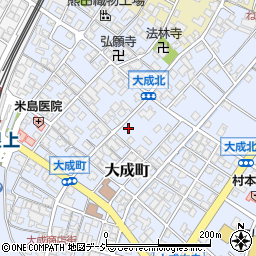石川県能美市大成町ホ14周辺の地図