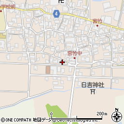 石川県能美市宮竹町イ183-1周辺の地図