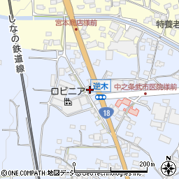 長野県埴科郡坂城町中之条2545周辺の地図