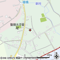 茨城県那珂市堤125周辺の地図