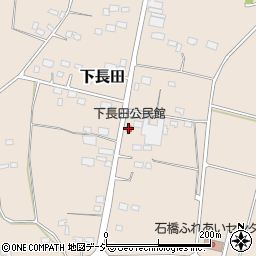 下長田公民館周辺の地図