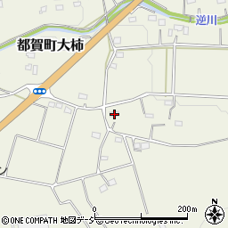 栃木県栃木市都賀町大柿80周辺の地図