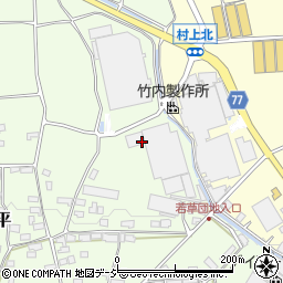 株式会社竹内製作所　開発部周辺の地図