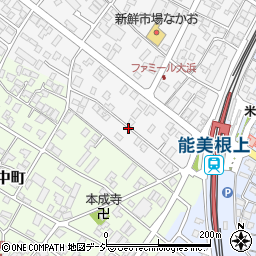 石川県能美市大浜町酉周辺の地図