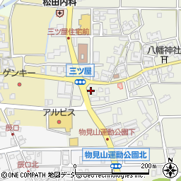 石川県能美市三ツ屋町ロ23周辺の地図