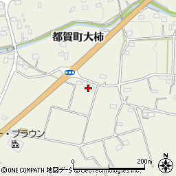 栃木県栃木市都賀町大柿212周辺の地図