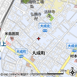石川県能美市大成町ホ周辺の地図