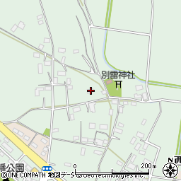 栃木県真岡市西郷55周辺の地図