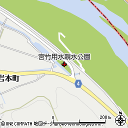 宮竹用水親水公園周辺の地図