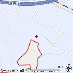 長野県東筑摩郡筑北村坂井4752周辺の地図