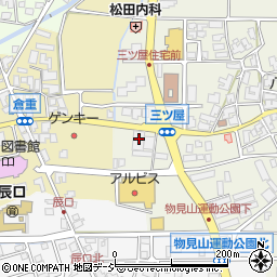 石川県能美市三ツ屋町ロ27周辺の地図