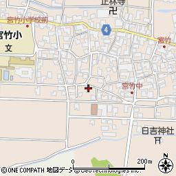 石川県能美市宮竹町イ130周辺の地図