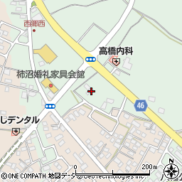 栃木県真岡市西郷128周辺の地図