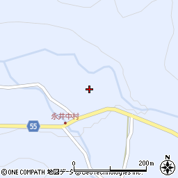 長野県東筑摩郡筑北村坂井永井中村1325周辺の地図