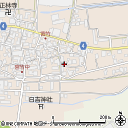 石川県能美市宮竹町イ9周辺の地図