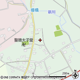 茨城県那珂市堤255周辺の地図